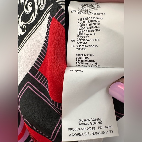 Versace Collection Y2K Shift Dress IT 42 US 6 - Picture 5 of 7